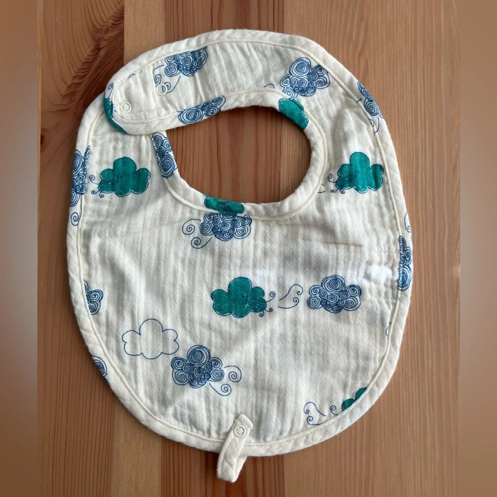 Fin & Vince Breezy Cotton Gauze Baby Bib